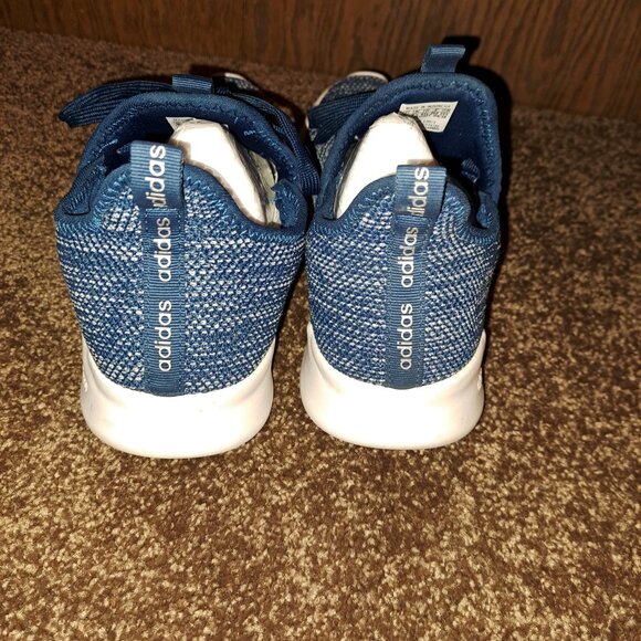 Adidas Cloudfoam Pure Shoe - Women's Running Tech Steel/Silver Metallic/Grey - Picture 7 of 10